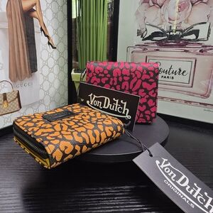 Von Dutch Women's Leopard Print Wallet